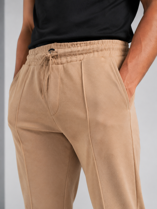 Elvn Smart Casual Trouser with contrass piping