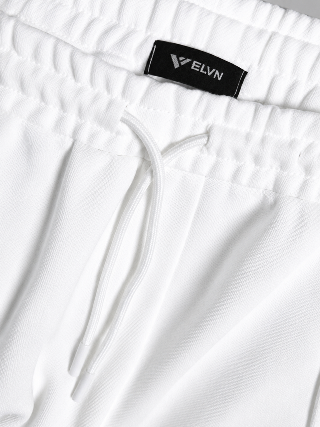 Elvn Men Relaxed Fit Drawstring Trousers