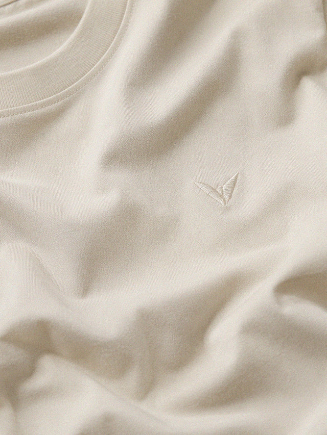 ELVN Men Premium Crew Neck T-Shirt - Off-White